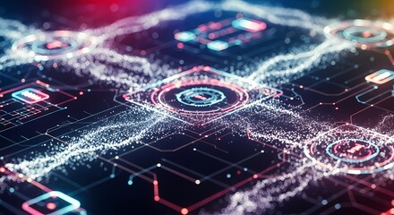 Futuristic Global Data Network and High-Speed Digital Communication