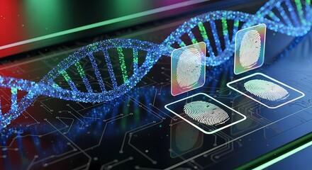 DNA Biometric Security and Digital Data Protection Technology