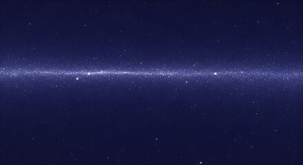 Obraz premium A captivating view of the Milky Way stretching across the night sky galaxy