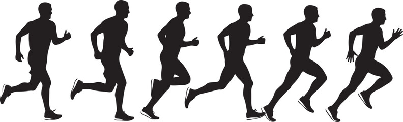 Gym Workout Silhouettes Bundle 