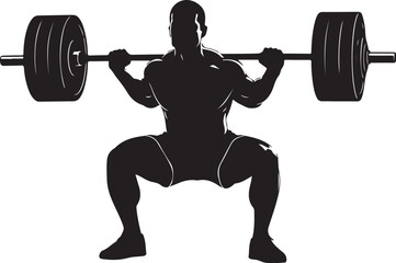 Gym Workout Silhouettes Bundle 