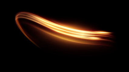 Vector background with radiant golden lines with a sense of festive motion and joy. Perfect for New Year's Eve promotions, wedding invitations, anniversary graphics, achievement announcements