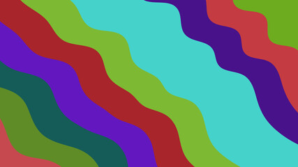 Deep Tone Wavy Stripes: Serene Abstract Background Design for Modern Illustration and Graphic Projects