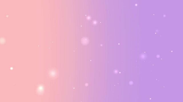 Peach and purple soft gradient background with magical floating sparkles and glowing bokeh light ideal for romantic themes invitations dreamy design and global celebration visuals