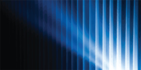 Abstract blue light streaks background vertical lines with glowing effect suitable for technology or futuristic themes