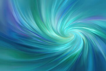 Abstract Swirling Teal Background