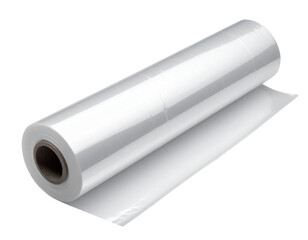 Untitled design - &ldquo;Angled Transparent Cellophane Wrapping Roll, lightweight packaging material, isolated on transparent background