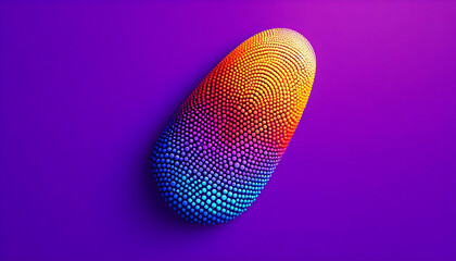 Purple Halftone Dot Matrix Gradient Abstract Background