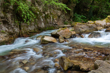 Naturdenkmal Gaulschlucht in Lana bei Meran, Südtirol
