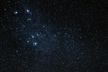 Obraz premium Pleiades Star Cluster