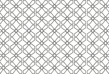 Fototapeta premium abstract geometric pattern background. Vector seamless pattern.ornamental style. Seamless design.