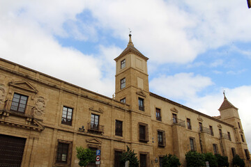 Episcopal Palace of Córdoba, Spain, photographed in July 2024.
