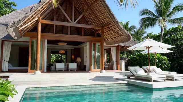 Luxury Tropical Villa with Private Pool and Ocean View.