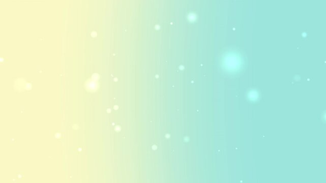 Soft pastel yellow and teal gradient with glowing sparkle particles creating a calm shimmering backdrop Perfect for celebration themes invitations digital design and seasonal event graphics