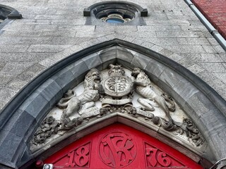 detail of a church