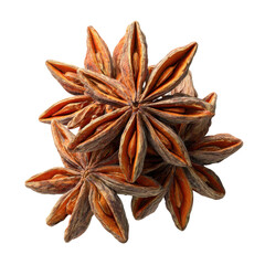 Star Anise Spice: Capturing the intricate beauty of star anise, this image showcases the fragrant spice's distinctive star shape, perfect for culinary endeavors.