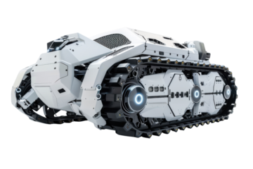 Futuristic Exploration Rover: A high-tech, sleek rover, embodies cutting-edge technology and exploration capabilities, representing innovation and the future of transport and discovery.