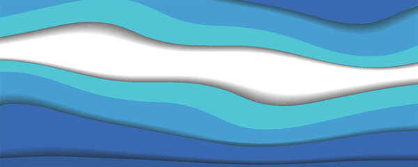 Abstract Blue Geometric Rounded Lines Shape. Vector Background. modern trendy design, illustration, eps10