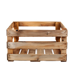 Wooden crate box