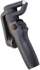 Close-up of a handheld gimbal stabilizer © Vividz Foto