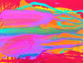 Colorful Abstract Lines Pattern with Dynamic Brush Strokes 36