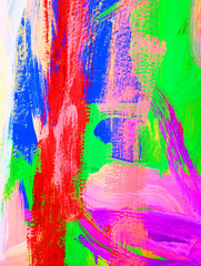 Colorful Abstract Lines Pattern with Dynamic Brush Strokes 42