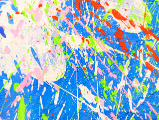 Colorful Abstract Lines Pattern with Dynamic Brush Strokes 50