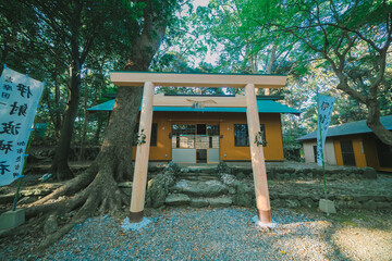 伊射波神社の美しい風景