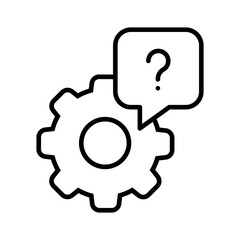 Technical support icon vector. support illustration sign. support center symbol. Help logo. Design for web.