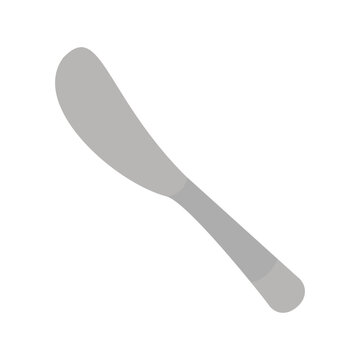 Butter knife icon vector design template