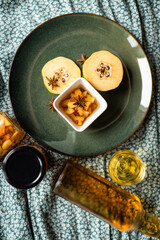 Homemade quince syrup with star anise – natural preserves and autumn flavors
