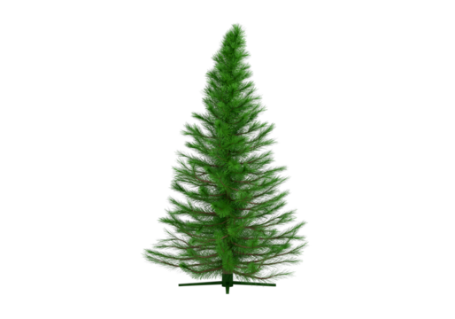 Christmas tree, transparent background - Powered by Adobe