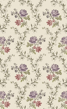 seamless floral background