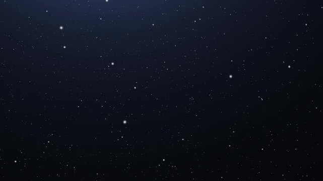 solar system in space and stars