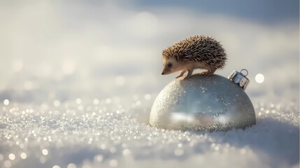 Small Hedgehog Wandering Top Giant
