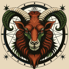 il demone caprone 012