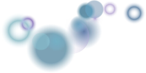 Purple Blue Bokeh