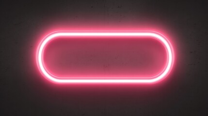 A glowing neon pink sign on a dark textured background, ideal for use in marketing, nightlife promotion, or as a modern aesthetic element in design projects,