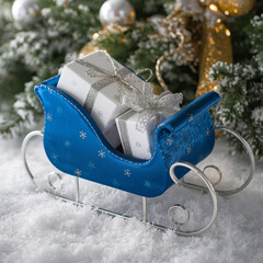 AI-Generated Christmas Tree Decor with Presents | Cozy Holiday Ambience