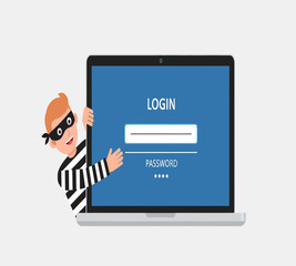 Illustration of a confident man in a white shirt and dark pants walks through a dark blue cityscape at night, with a yellow jacket over his shoulder, urban style