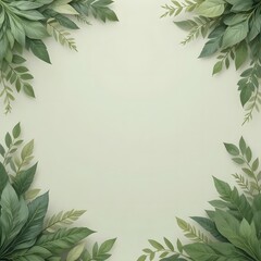 Natural Botanic Beige Frame