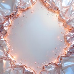 Metallic Hexa Light Frame