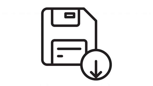 download floppy disk save icon	
