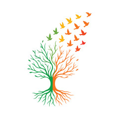 Resilient Tree Flight Svg