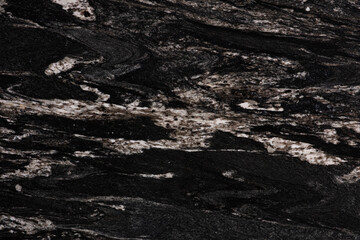 Unique Cosmic Black - granite background, texture in dark tone for your personal creative interior work.