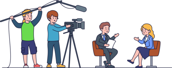 vector illustration of a woman