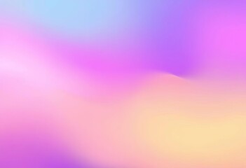 Obraz premium Smooth gradient background, subtly defocused abstract shapes, ethereal, style