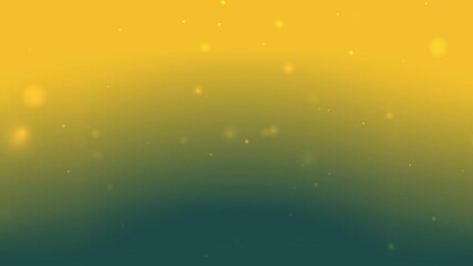 Golden to teal gradient with glowing particles producing a warm festive sparkle effect Perfect for holiday promotions invitations seasonal celebrations and elegant digital design visuals