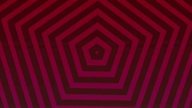 Dark maroon pentagon expanding to the edges. Geometric design with a modern and sleek look for backgrounds, patterns, or branding.