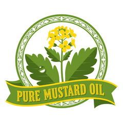 Botanical Mustard Flower and Seed Oil Product Label